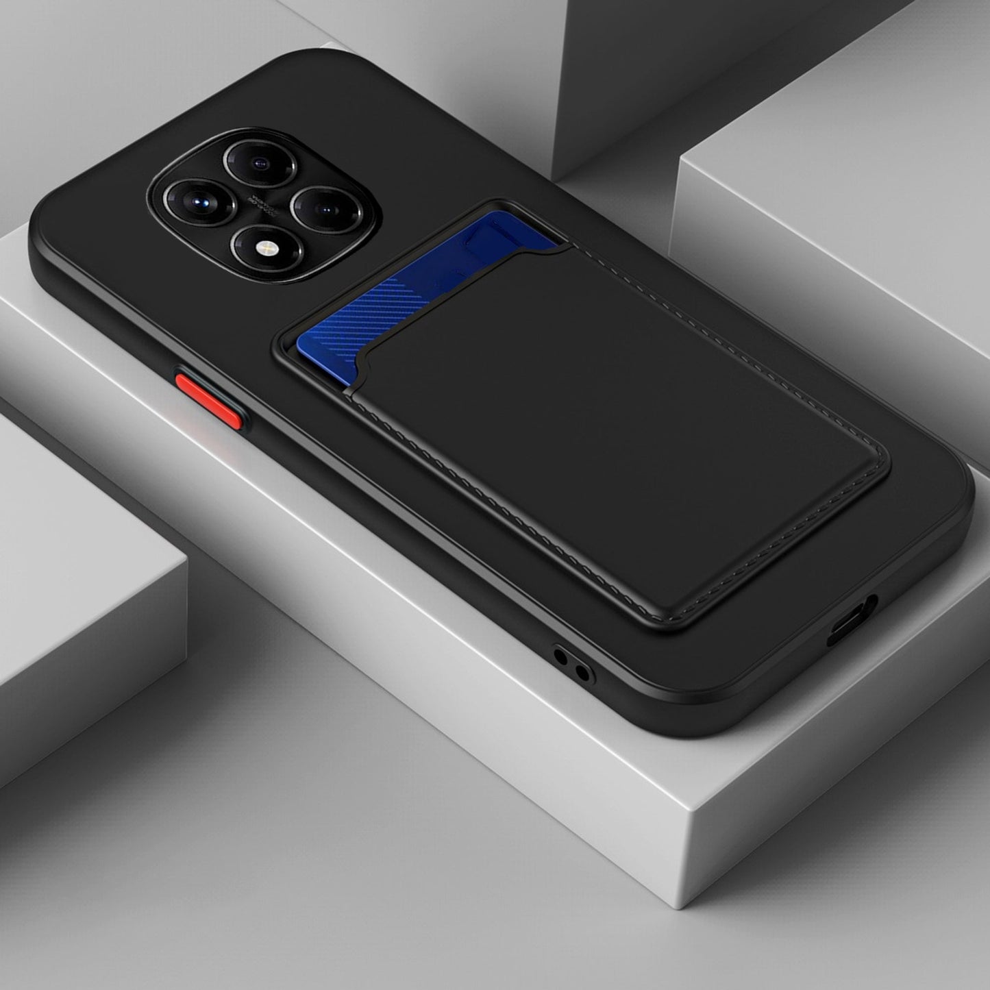 [FREE SHIPPING] CARD SLOT SHOCKPROOF CASE FOR REDMI NOTE 14 PRO