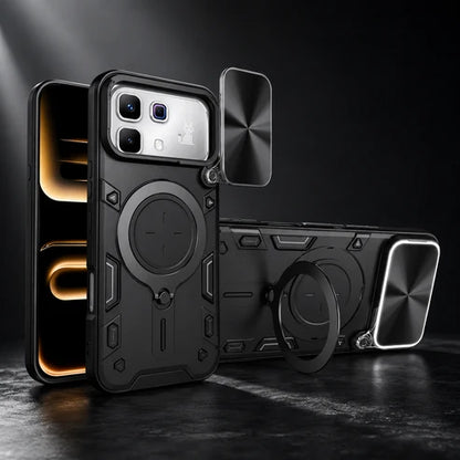 [FREE SHIPPING] METAL RING CASE FOR INFINIX NOTE 60/NOTE 60 PRO