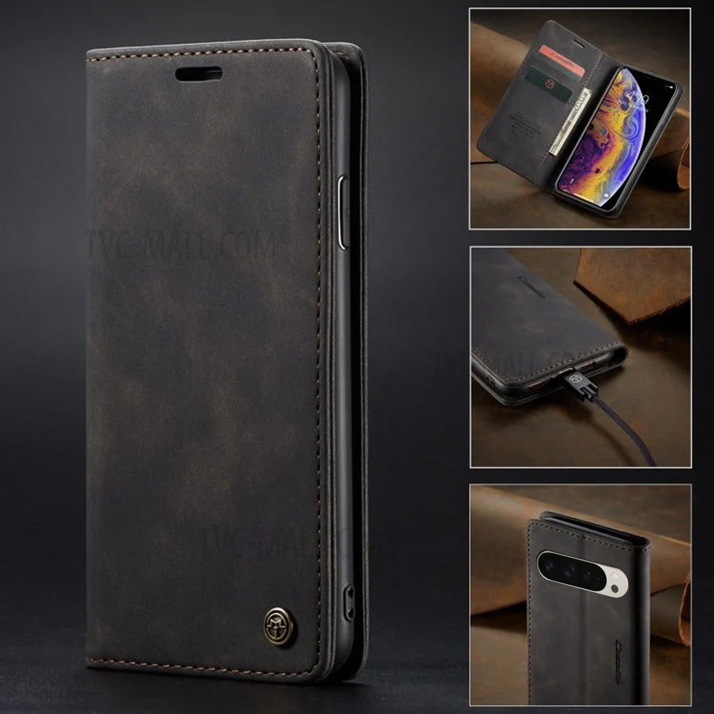 [FREE SHIPPING] CASEME FLIP CASE FOR GOOGLE PIXEL 9 / 9 pro/10 pro