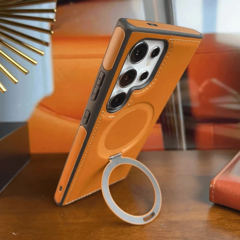 [FREE SHIPPING] BRACKET HOLDER MAGSAFE KICKSTAND CASE FOR SAMSUNG S23 ULTRA