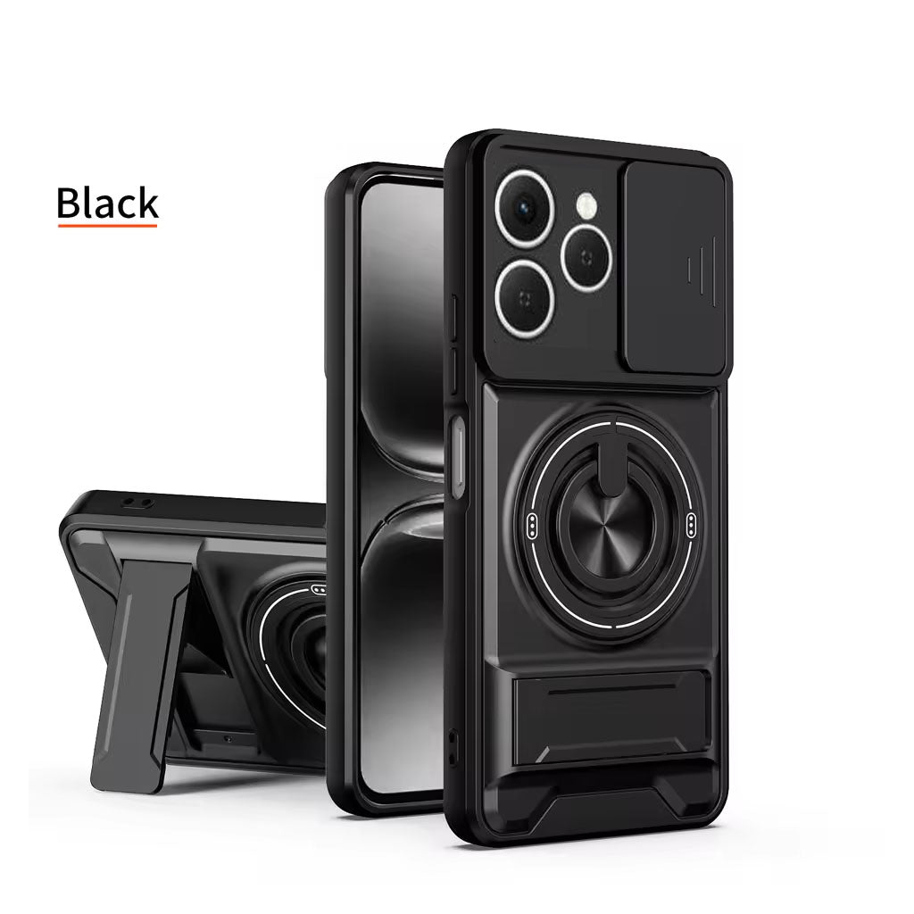 Camera Guard Kickstand Case ZTE Nubia A36 / Blade A76