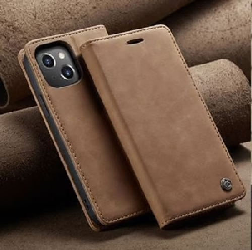 [FREE SHIPPING] Caseme Retro Leather Case For Iphone 13 Book Style Flip Wallet Magnetic Cover Card Slots Case For Iphone 13