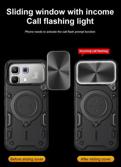 [FREE SHIPPING] METAL RING CASE FOR INFINIX NOTE 60/NOTE 60 PRO