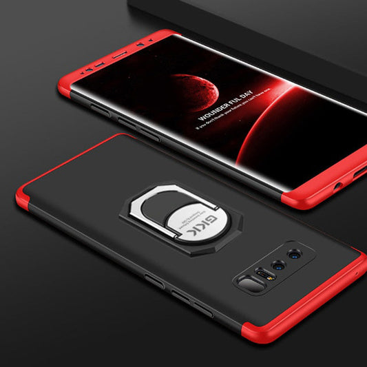 [FREE SHIPPING] Gkk 3in1 Full Protection Case With Ring Holder For Samsung Galaxy Note 8 - Red & Black